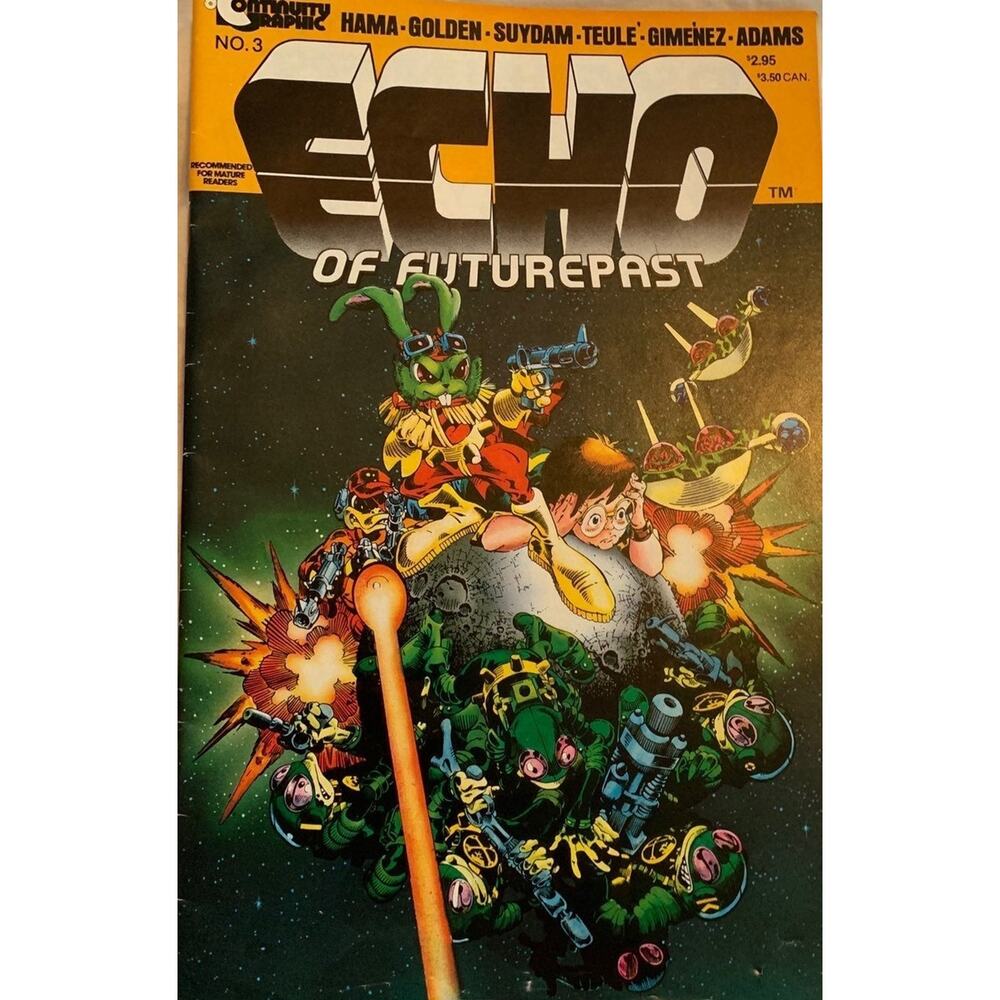 Echo Of‎ Future past Comic Book